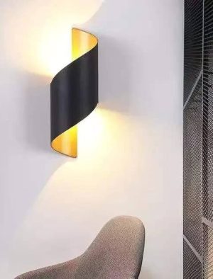 LAMPARA EXTERIOR 10W ONDULADA
