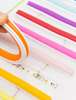 SILICON NEON FLEXIBLE LUZ BLANCA O CALIDA POR METRO