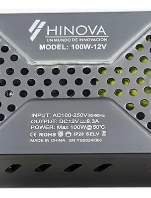 TRANSFORMADOR 8.3AMP 100W 12V SLIM CLICK