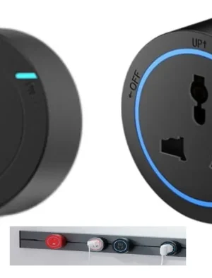 TOMA CORRIENTE TRACK SOCKET NEGRO