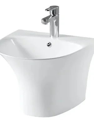 LAVAMANO DE PARED CERAMICA 52X36X40cm CPH-001