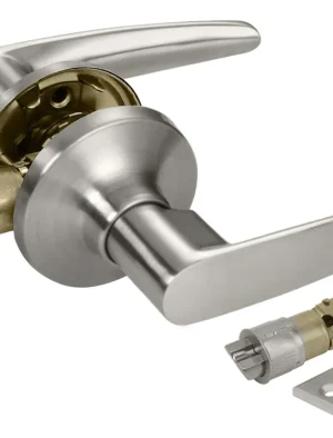 CERRADURA PARA PUERTA DE PALANCA EN ACERO BF-6411