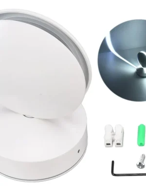 LAMPARA DOBLE PUNTA 3.500K DECORATIVA BLANCA