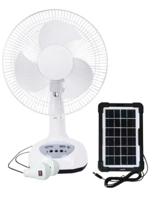 VENTILADOR DE MESA/PARED RECARGABLE 12"