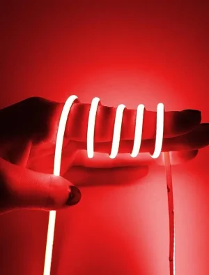 CINTA LED COB 110V LUZ ROJO