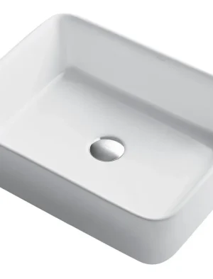 LAVAMANO REDONDO BAJO TOPE CUADRADO 51*38CM