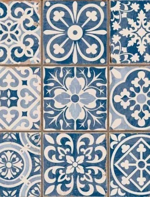Moroccan 30X30 AZUL DISENO M-1001 0,82m2
