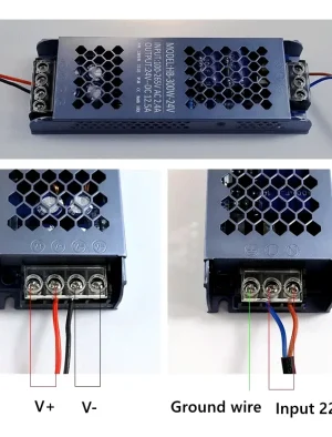 TRANSFORMADOR DE 110-220V A 12V 12.5AMP PARA EXTERIORES