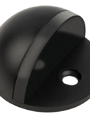 TOPE DE PUERTA REDONDO NEGRO