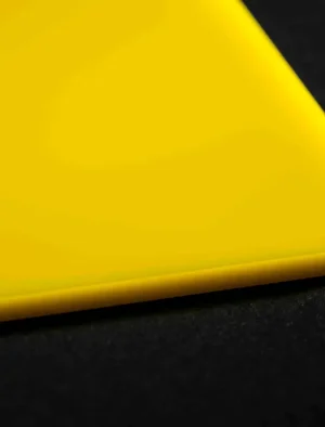 LAMINA ACRILICA 3MM 1.22X2.44M COLOR AMARILLO