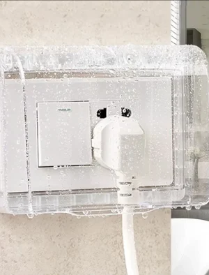 TAPA ACRILICA PARA TOMA CORRIENTE EXTERIOR