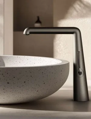 GRIFERIA PREMIUM GUNMETAL GREY DESIGN ALTO