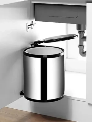 PAPELERA EXTRAIBLE REDONDA 400MM WB-0144