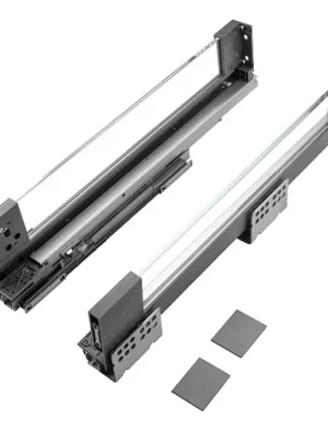 LATERALES DE GAVETON CRISTAL VIDRIO128MM SL-7778