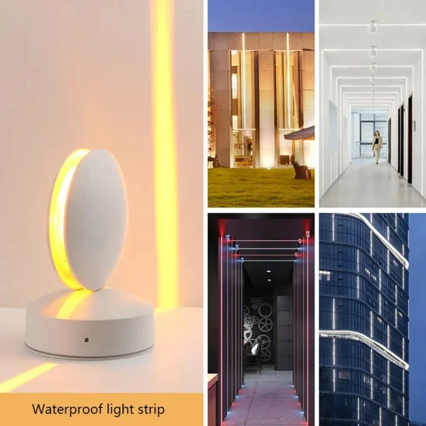 LAMPARA LED 360 3.500K DECORATIVA BLANCA - Imagen 2