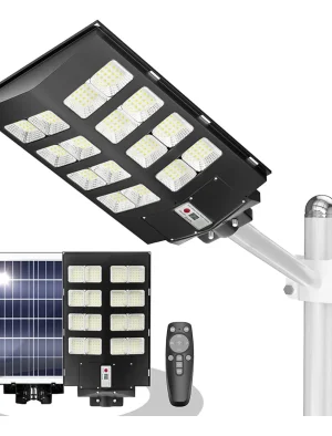 LAMPARA POSTE SOLAR 360W