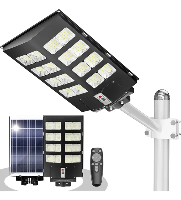 LAMPARA POSTE SOLAR 360W