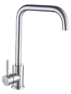 GRIFERIA LAVAPLATO CURVO ACERO INOXIDABLE 304