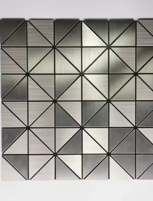 MOSAICO AUTOADHESIVO PLATEADO 30X30