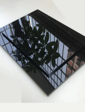 LAMINA PVC BAMBOO TIPO ESPEJO NEGRO 1.220*2.44M DE 5MM