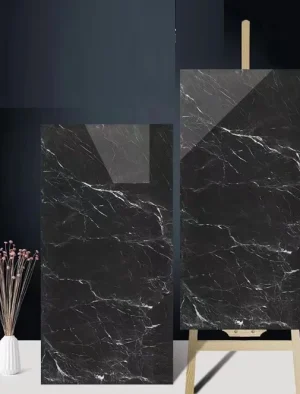 PORCELANATO 120X60 NEGRO MARMOL 1.44m2 12TD963