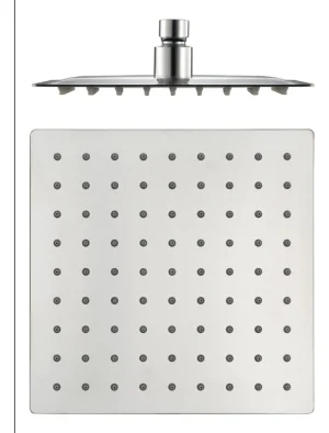 CABEZA DE DUCHA 8" ACERO INOX 201