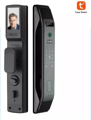 CERRADURA MANILLA SMART INTELIGENTE CON CAMARA APP TUYA