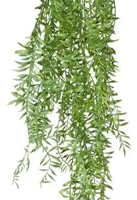 PLANTA COLGANTE ARTIFICIAL VERDE OSCURO