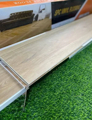 CAJA PISO SPC CLIP 4MM MARRON 1mm IXPE 2.22M2