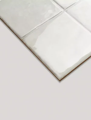 CERAMICA PARED 60X30 CON RELIEVE CUADRADO BLANCO 1.44M2