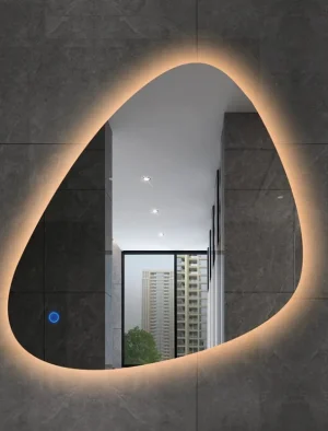 ESPEJO OVALADO ABSTRACTO 100*70