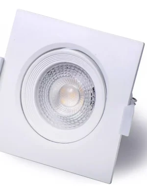 OJO DE BUEY 7W BLANCO NEGRO LUZ FRESCA