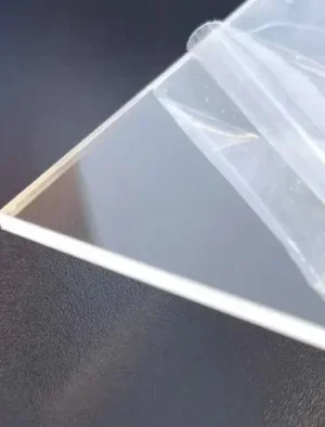 LAMINA ACRILICA 5MM 1.22X2.44M COLOR TRANSPARENTE