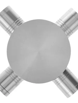 LAMPARA CUATRO PUNTA 3.500K DECORATIVA BLANCA