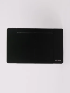 TOMA CORRIENTE DOBLE 6 PIN NEGRO LUJO