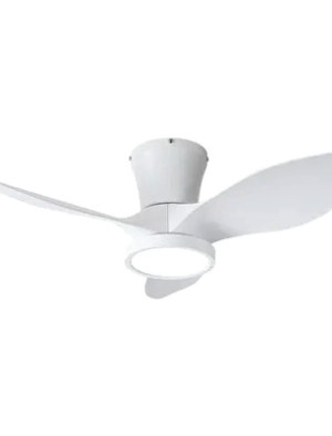 VENTILADOR DE TECHO CON LED 32" BLANCO C/CONTROL